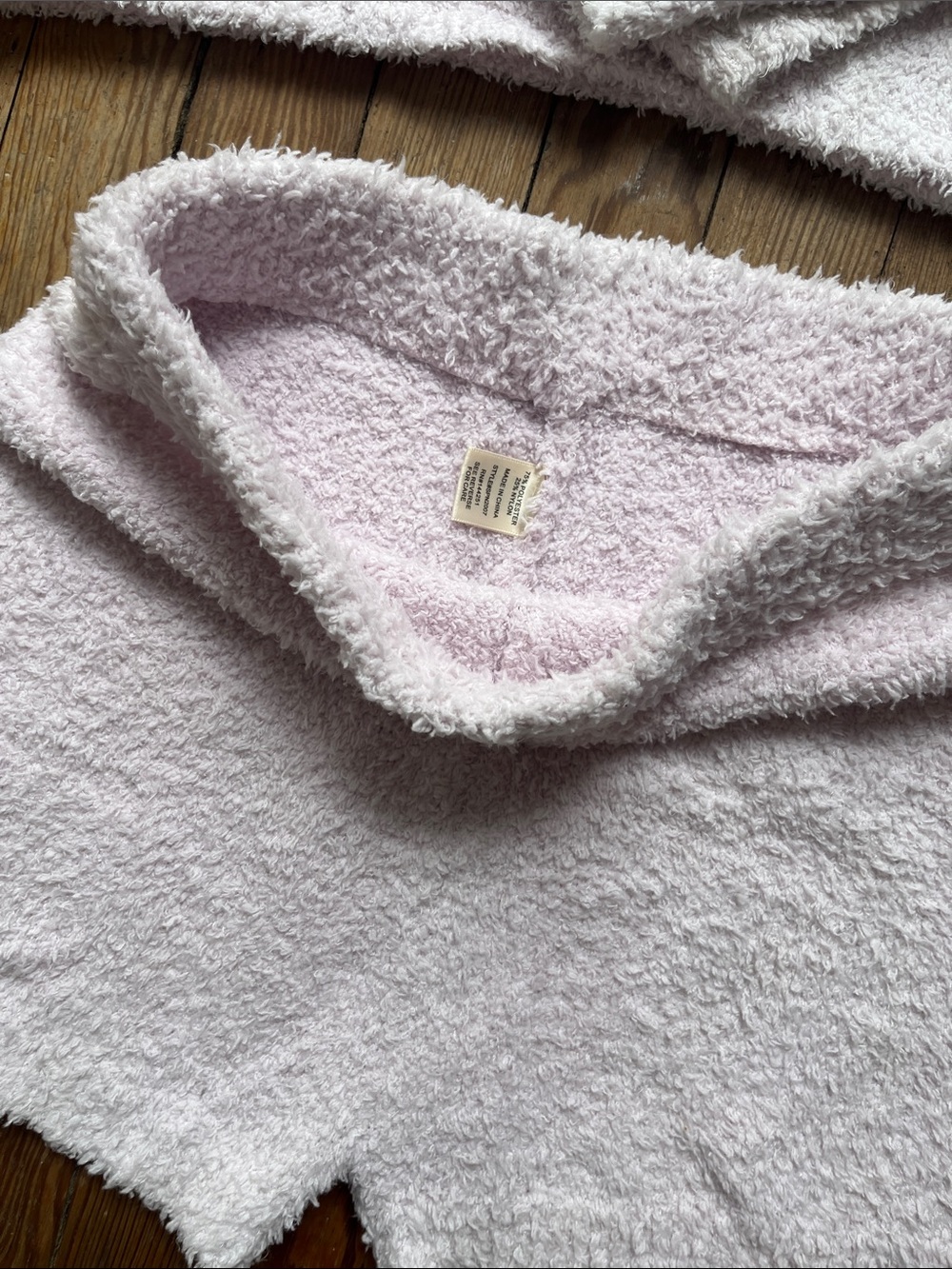 Sincerely Jules Cozy Plush Lounge Set - Light Pink - Picture 3 of 4